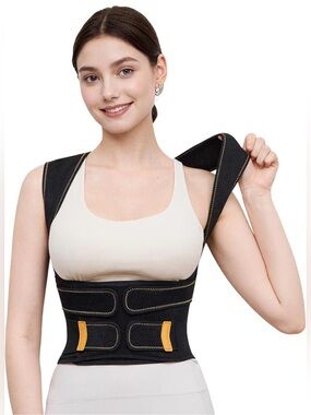 Posture Corrector for Women and Men, Full Back Support Brace